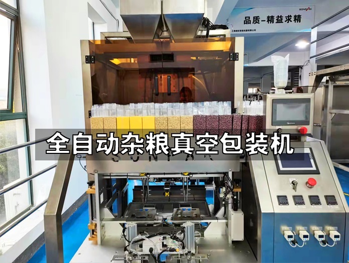 全自動(dòng)雜糧真空包裝 糧磚自動(dòng)包裝機